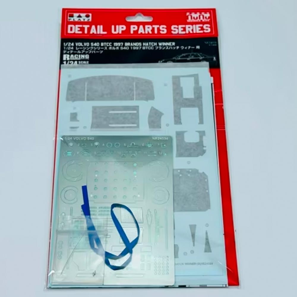 Nunu Etching Detail Parts Volvo S40 BTCC Winner 1997 for 24034 Model Kit 24034E