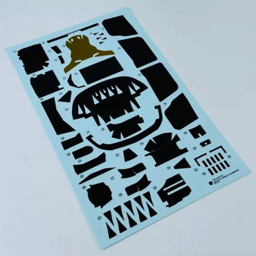 Nunu Etching Detail Parts: Audi A4 BTTC 1996 for 24035 Model Kit 24035E