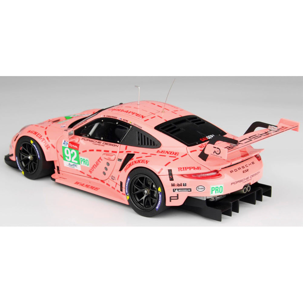 Nunu Porsche 911 RSR 2018 LM Class Winner (Pink Pig) 1:24 Model Kit