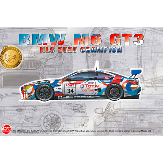 Nunu BMW M6 GT3 2020 NLS Winner 1:24 Model Kit 24042