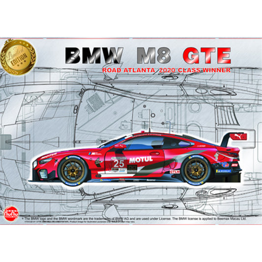Nunu 24043 BMW M8 GTE 2020 Road Atlanta Class Winner (Ltd Ed.) 1:24 Model Kit