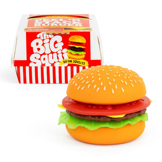 Big Squij Peel 'N' Stack Burger Slow-Rise Squishy Sensory Toy