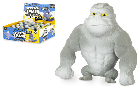 Stretch 'N Smash Mini Gorilla Squishy Sensory Toy by Keycraft Age 3+