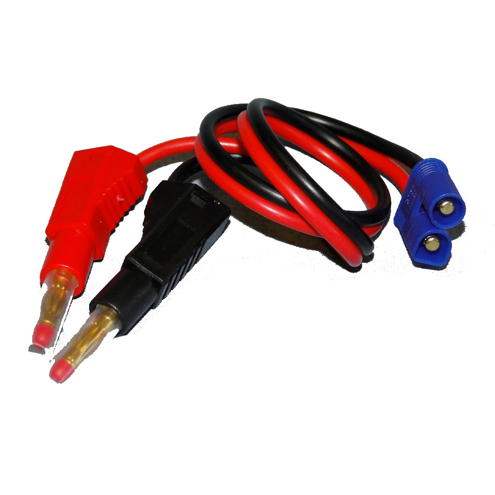 Logic RC Car Battery Charge Lead 4mm EC3 Charging Cable O-LGL-CLEC3
