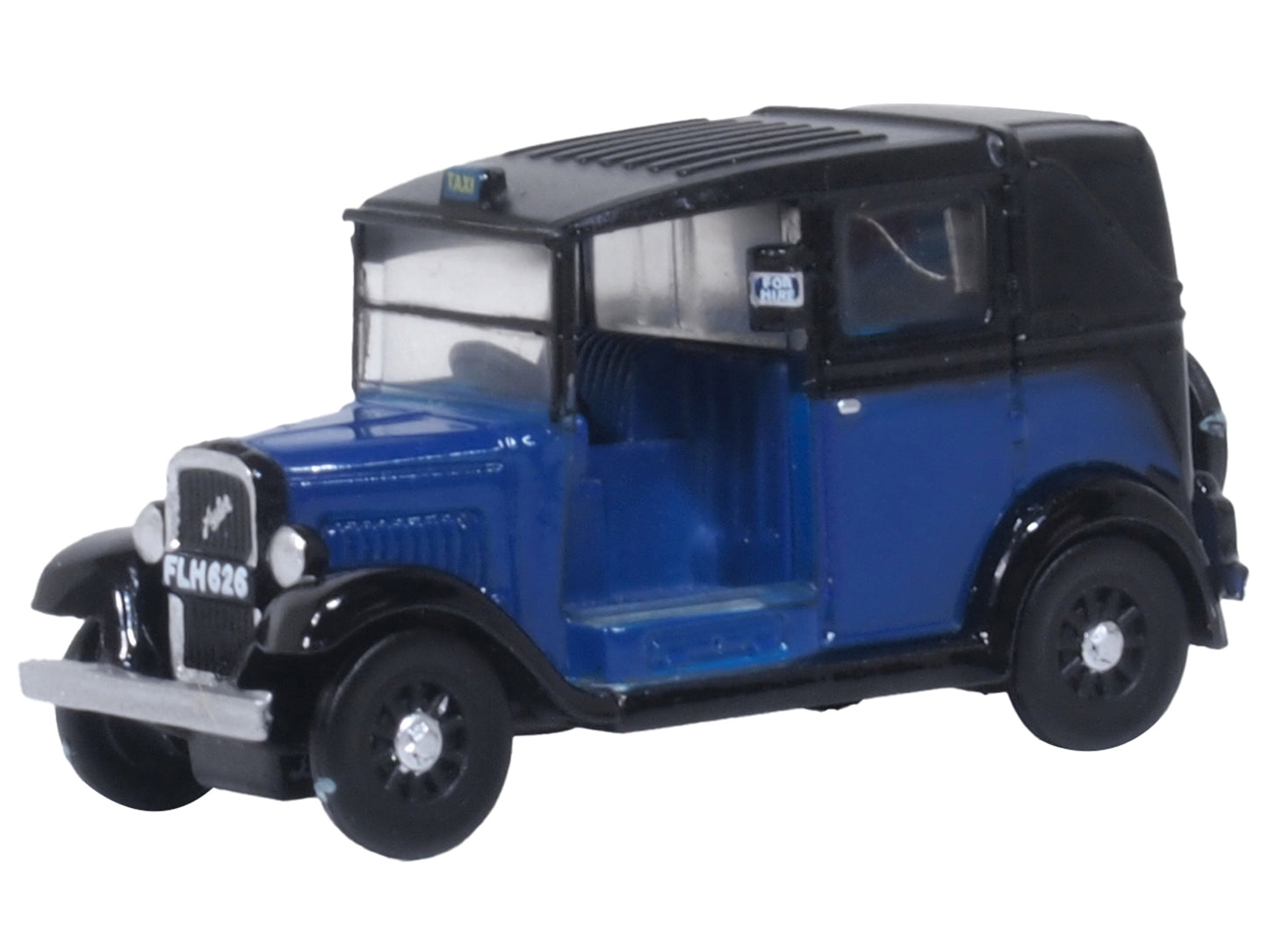 Oxford Diecast Austin Low Loader Taxi Oxford Blue TT Scale 120AT002