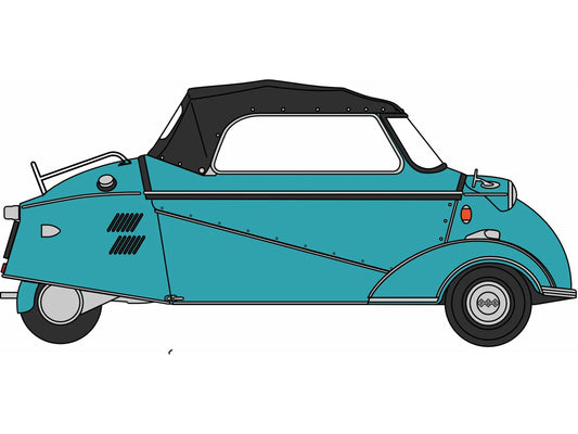 Oxford Diecast Messerschmitt Bubble Car KR200 Turkisgrun OD18MBC008 1:18