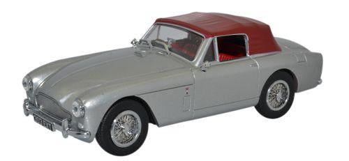 Oxford Diecast 43AMDB2004 Aston Martin DB2 MkIII DHC Snow Shadow Grey 1:43