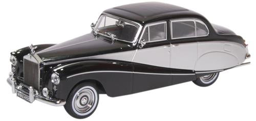 Oxford Diecast Rolls Royce Silver Cloud/Hooper Empress Black/Silver OD43EMP003 O Gauge