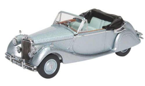 Oxford Diecast 43JAG5001 Jaguar MkV DHC Open Opalescent Silver 1:43