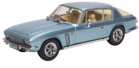 Oxford Diecast 43JI009 Jensen Interceptor Mk1 Crystal Blue 1:43
