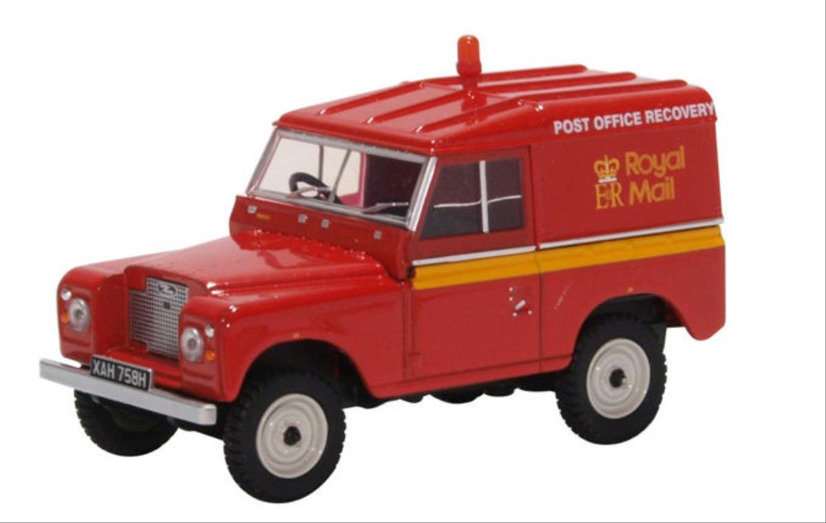 Oxford Diecast 43LR2AS002 Land Rover Series II Hard Top Royal Mail Brehinol 1:43