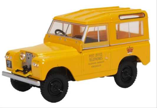 Oxford Diecast 43LR2S004 Land Rover Series II Hard Top PO Telephone 1:43