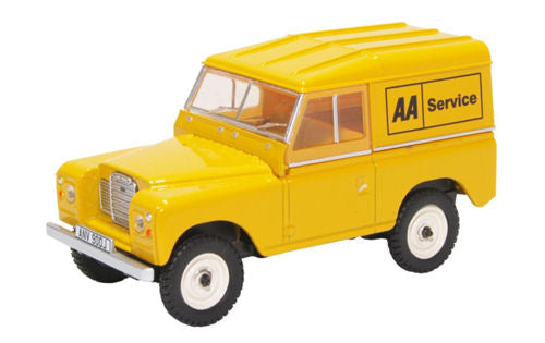 Oxford Diecast 43LR3S002 Land Rover Series III SWB Hard Top AA 1:43