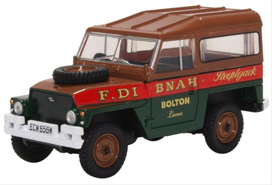 Oxford Diecast Land Rover Lightweight Hard Top Fred Dibnah OD43LRL006 O Gauge