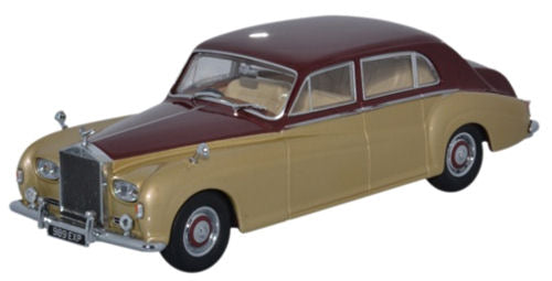 Oxford Diecast 43RRP5002 Rolls Royce Phantom V J. Young Burgundy/Silversand 1:43