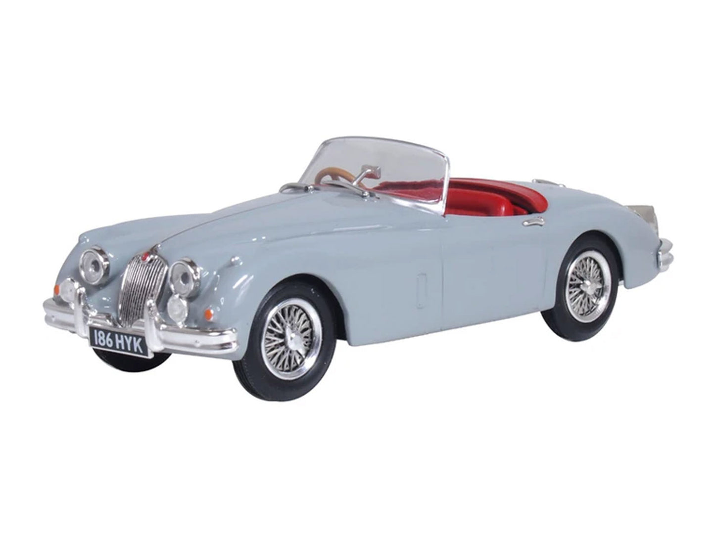 Oxford Jaguar XK150 Roadster Mist Grey OD43XK150010 O Gauge