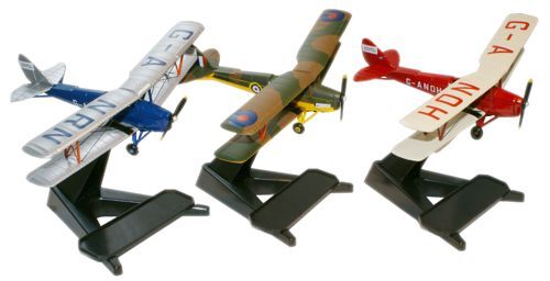 Oxford Aviation 72TM004 DH82 Tiger Moth Glasmoth Set (3) 1:72
