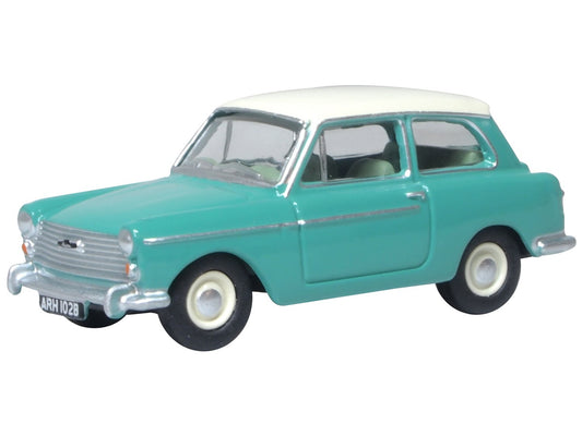 Oxford Diecast Austin A40 MkII Fern Green/Snowberry White OO Gauge 76AA008