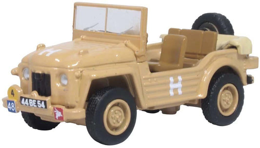 Oxford Diecast 76AC002 Austin Champ 9th Parachute Reg 16th Airborne Suez 56 OO