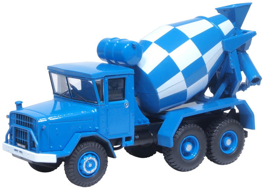 Oxford Diecast 76ACM001 AEC 690 Cement Mixer Blue OO Gauge