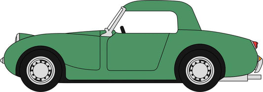 Oxford Diecast 76AHF003 Austin Healey Frogeye Sprite Leaf Green OO Gauge