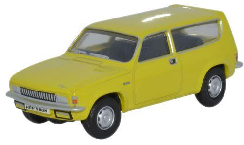 Oxford Diecast 76ALL001 Austin Allegro Estate Citron Yellow OO Gauge