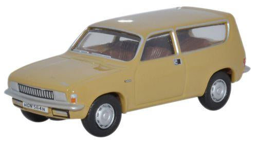 Oxford Diecast 76ALL003 Austin Allegro Harvest Gold OO Gauge