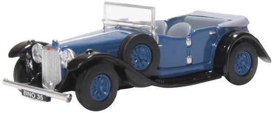 Oxford Diecast 76ALV005 Alvis Speed Twenty Royal Blue OO Gauge