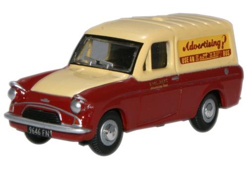 Oxford Diecast 76ANG040 Ford Anglia Van East Kent OO Gauge