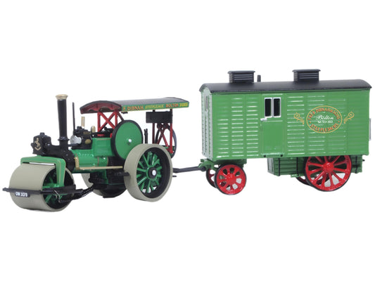 Oxford Diecast Aveling & Porter Road Roller/Living Wagon Fred Dibnah OD76APR004 OO Gauge