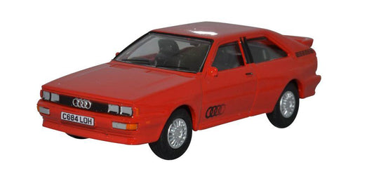 Oxford Diecast 76AQ001 Audi Quattro Tornado Red OO Gauge