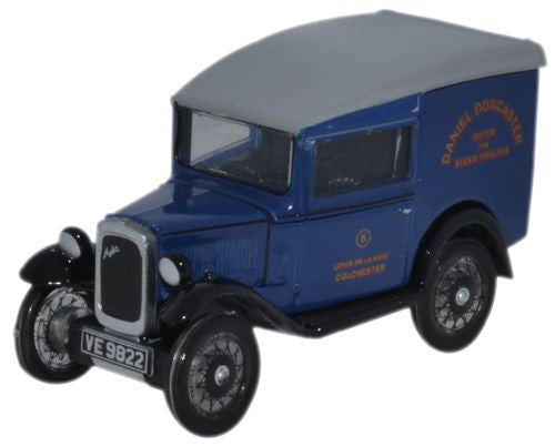 Oxford Diecast 76ASV005 Austin Seven Van Daniel Doncaster OO Gauge