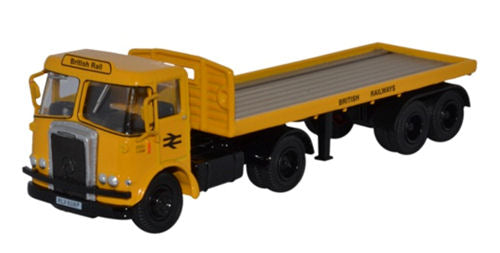 Oxford Diecast 76ATK003 Atkinson Borderer Flatbed Trailer British Rail OO Gauge