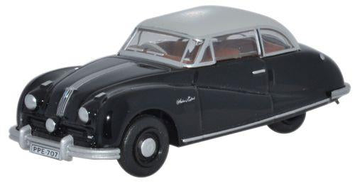 Oxford Diecast Austin Atlantic Saloon Black/Grey (Gaydon) OD76ATL003 OO Gauge
