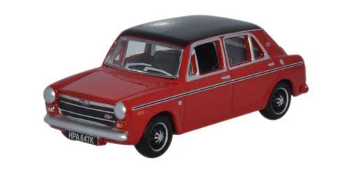 Oxford Diecast Austin 1300 Flame Red OD76AUS002 OO Gauge