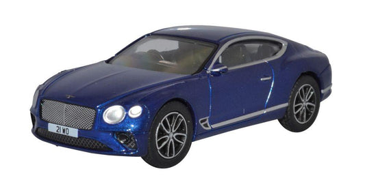 Oxford Diecast 76BCGT001 Bentley Continental GT Sport Peacock Blue OO Gauge