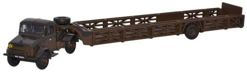 Oxford Diecast 76BD011 Bedford OX Queen Mary Trailer RAF108 Repair Salvage OO