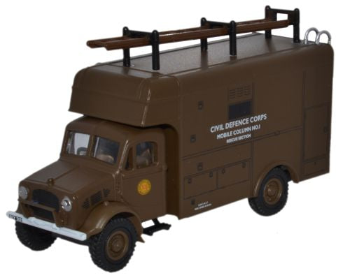 Oxford Diecast 76BD019 Bedford OY Van Civil Defence OO Gauge