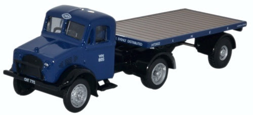 Oxford Diecast 76BD022 Bedford OX Flatbed Trailer LNER OO Gauge