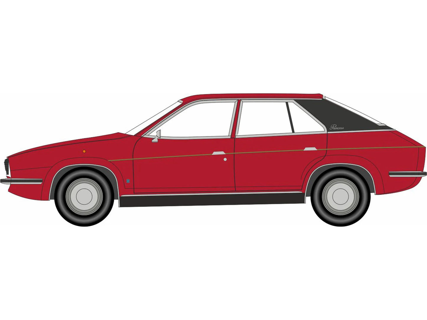 Oxford Diecast British Leyland Princess Carmine OD76BLP007 OO