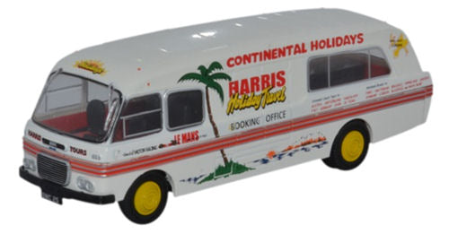 Oxford Diecast 76BMC004 BMC Mobile Unit Booking Office Harris Coaches OO Gauge