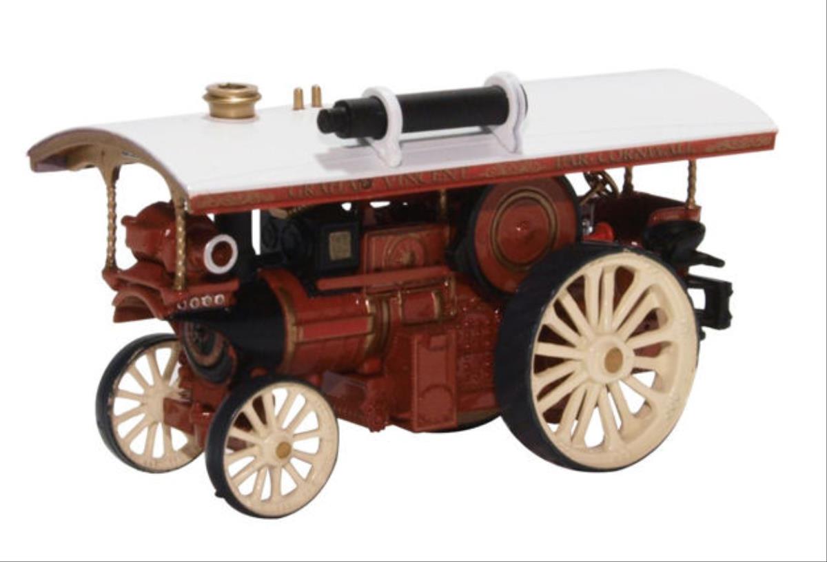 Oxford Diecast 76BR002 Burrell 8nhp DCC Showmans Locomotive No. 2351 Ephraim OO