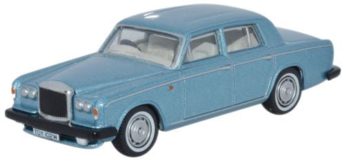 Oxford Diecast 76BT2001 Bentley T2 Saloon Caribbean Blue OO Gauge