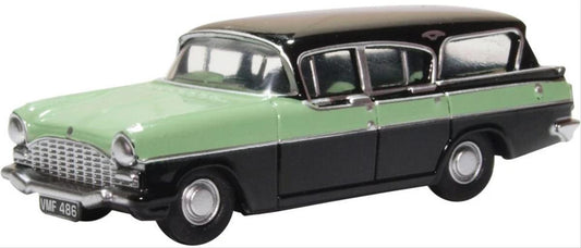 Oxford Diecast 76CFE008 Vauxhall Cresta Friary Estate Versailles Green/Black OO