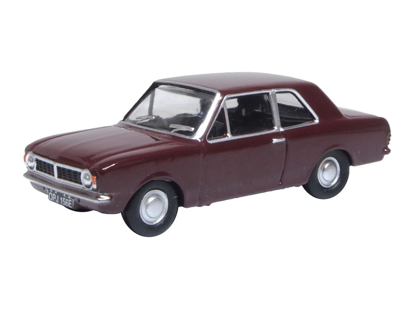 Oxford Diecast Ford Cortina MkII Black Cherry OD76COR2010 OO