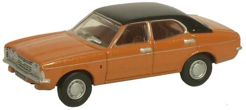 Oxford Diecast Ford Cortina Mk III GXL Gold (Life on Mars) OD76COR3001 OO Gauge