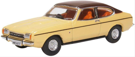 Oxford Diecast 76CPR002 Ford Capri Mk2 Sahara Beige OO Gauge