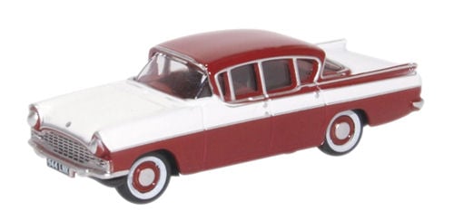Oxford Diecast 76CRE009 Vauxhall Cresta Venetian Red/Polar White OO Gauge