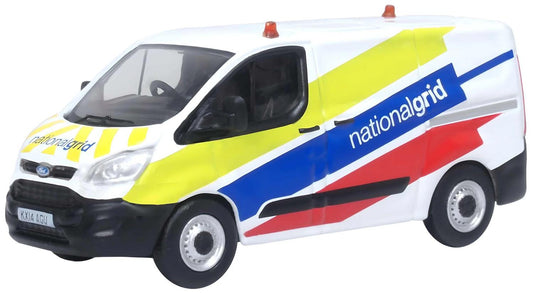 Oxford Diecast Ford Transit Custom National Grid OD76CUS004 OO Gauge
