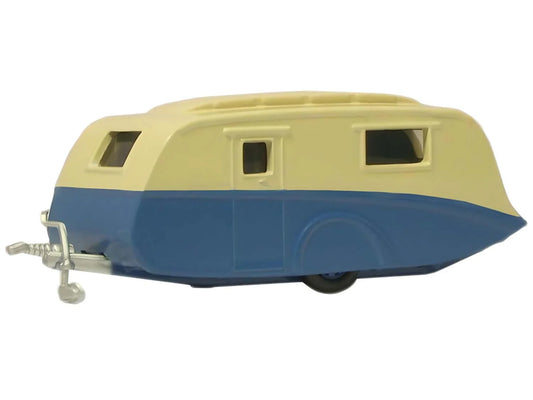 Oxford Diecast Caravan Cream/Blue OD76CV002 OO